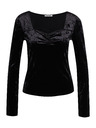 Orsay Crni ženski top od samta ORSAY