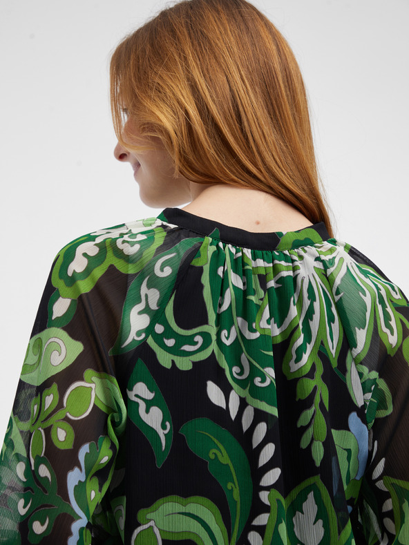 Orsay Zelena ženska bluza s uzorkom ORSAY