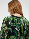 Orsay Zelena ženska bluza s uzorkom ORSAY