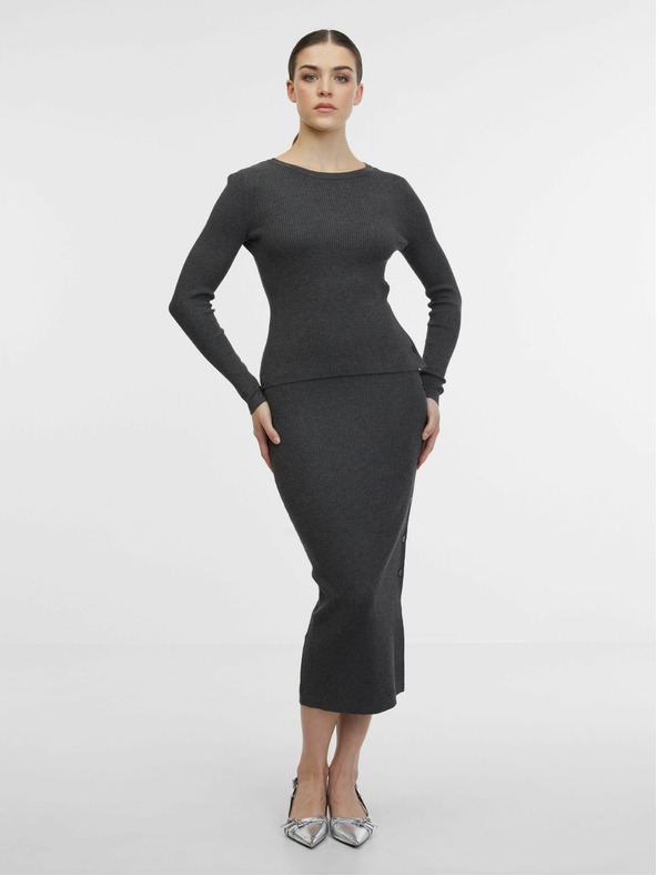 Orsay Sivi ženski džemper ORSAY