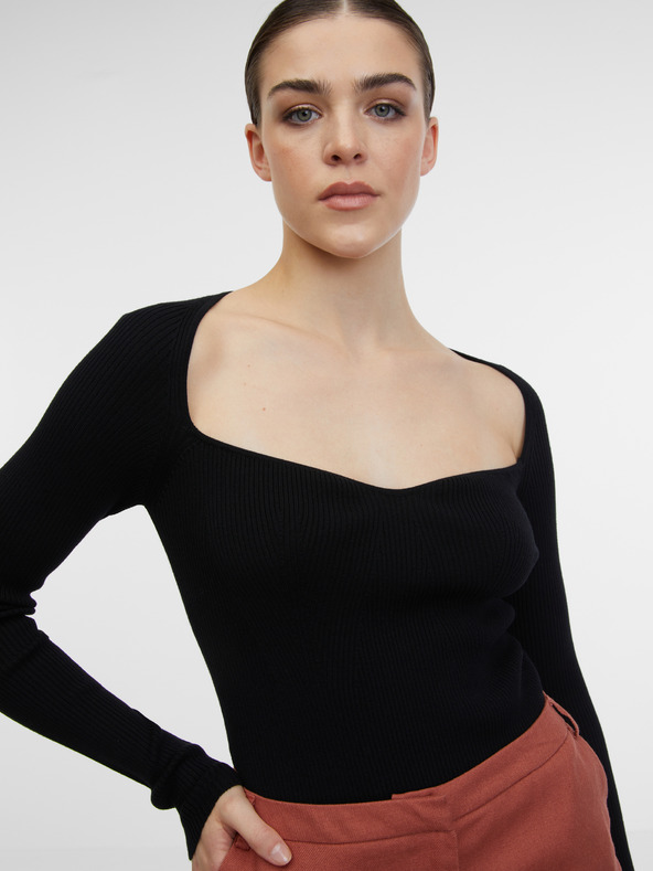 Orsay Crni ženski pulover ORSAY