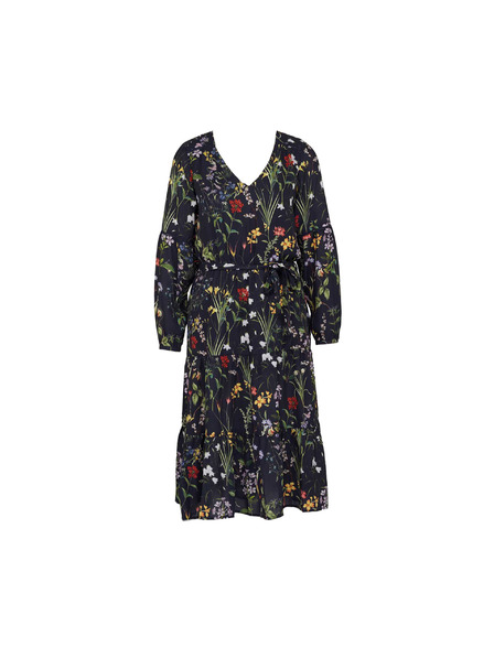 CAMAIEU Tamnozelene cvjetne haljine