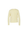 CAMAIEU Svijetložuti džemper na gumbe