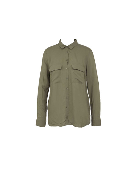 CAMAIEU Khaki košulja CAMAIEU