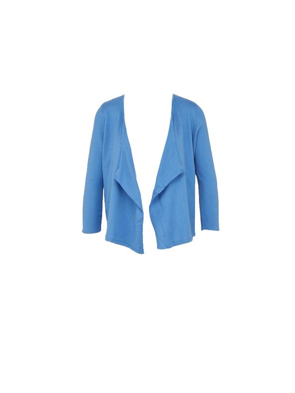 CAMAIEU Plavi kratki kardigan CAMAIEU