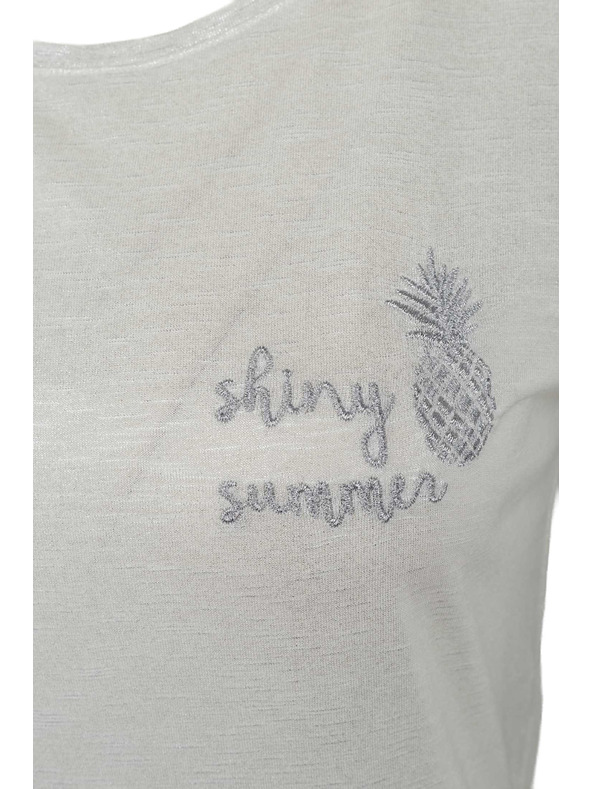 CAMAIEU Kremasta majica CAMAIEU