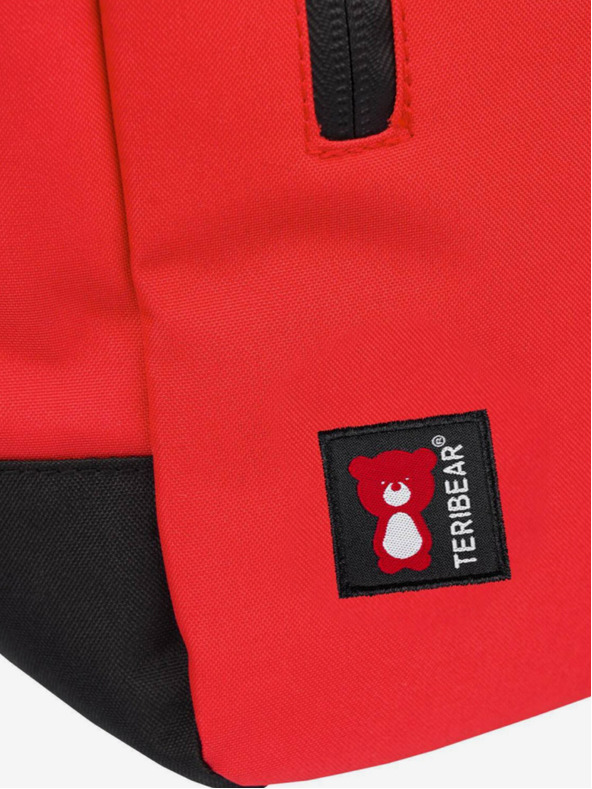 BAAGL  Crveni teribear omotani ruksak crveni Baagl