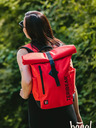 BAAGL  Crveni teribear omotani ruksak crveni Baagl