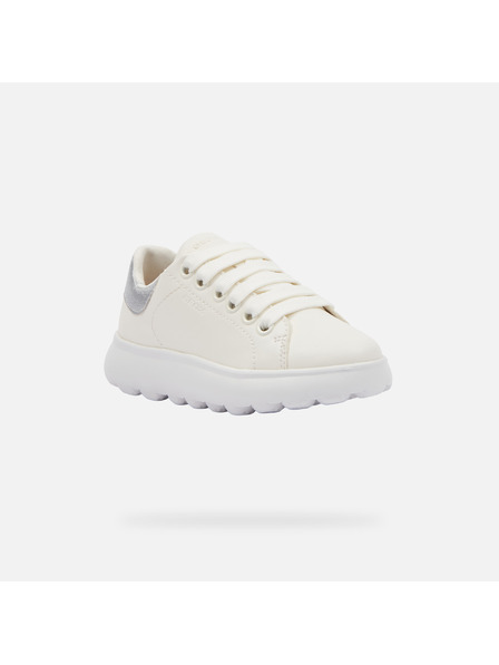 Geox Krem djevojčinske tenisice Geox Puffypop Girl