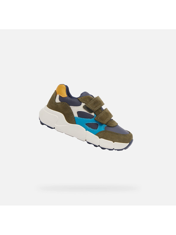 Geox Khaki dječačke cipele za prve korake Geox Flexyper Mini Boy
