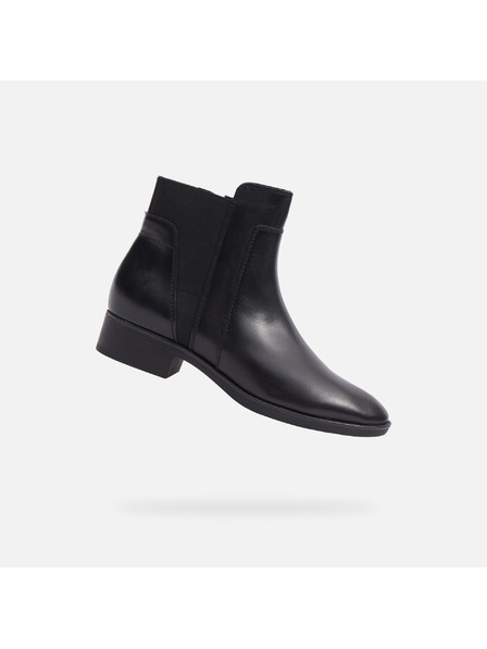 Geox Crne ženske gležnjače Geox Felicity