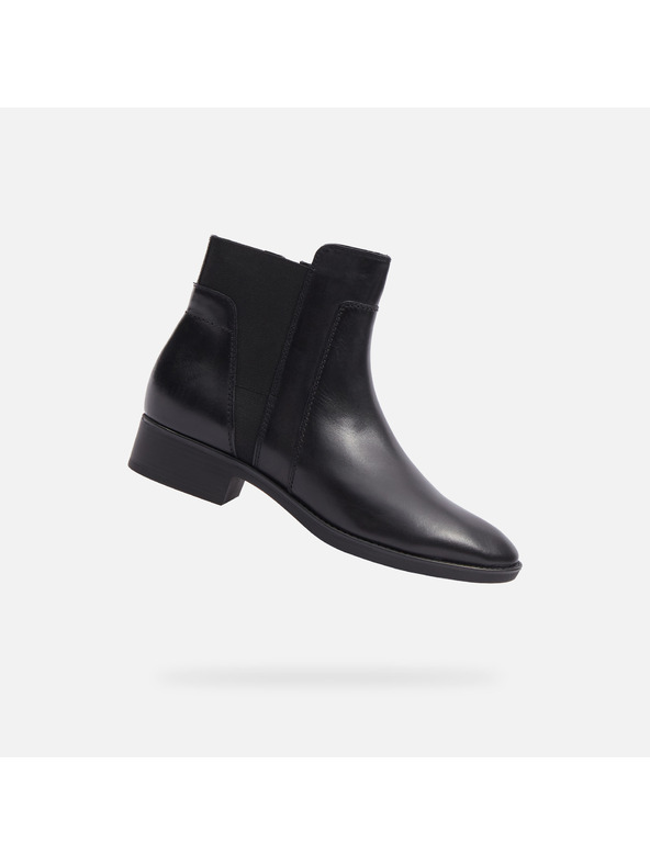 Geox Crne ženske gležnjače Geox Felicity