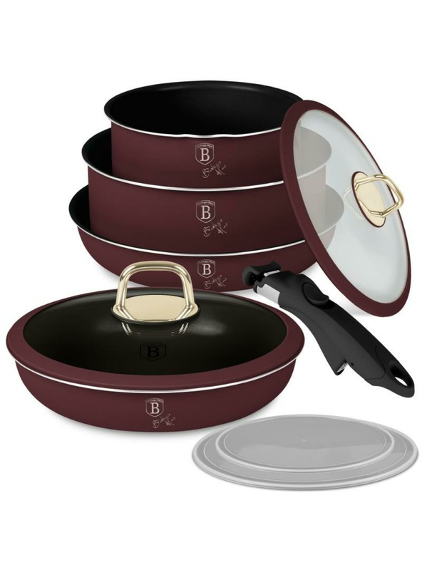 Berlingerhaus Set posuđa s uklonjivom ručkom 9 kom Leonardo Collection BERLINGERHAUS