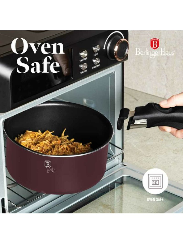 Berlingerhaus Set posuđa s uklonjivom ručkom 12 kom Leonardo Collection BERLINGERHAUS