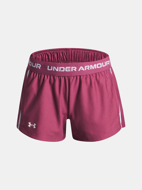 Under Armour Djevojčinske kratke hlače Under Armour G Tech Play Up Short-RED