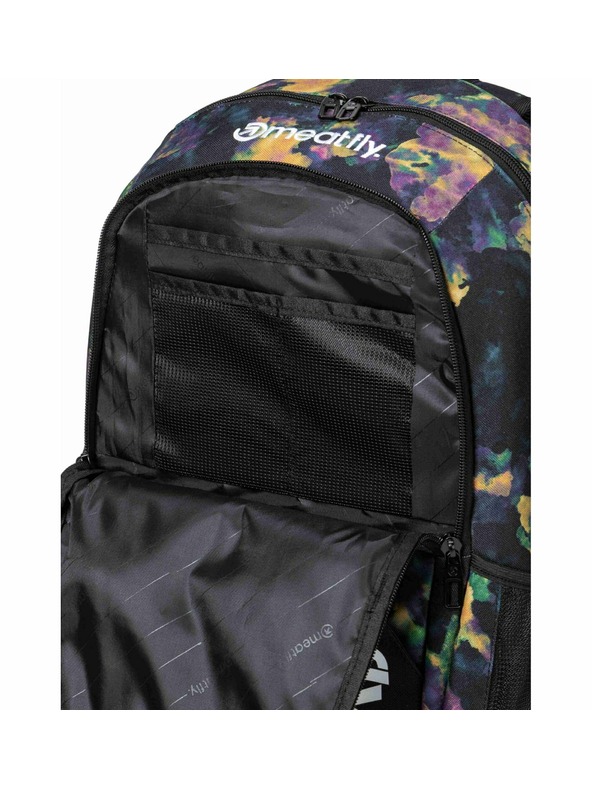 Meatfly Meatfly ruksak Basejumper Dark Aquarel 22 L + PERNICA | Volumen 22 L