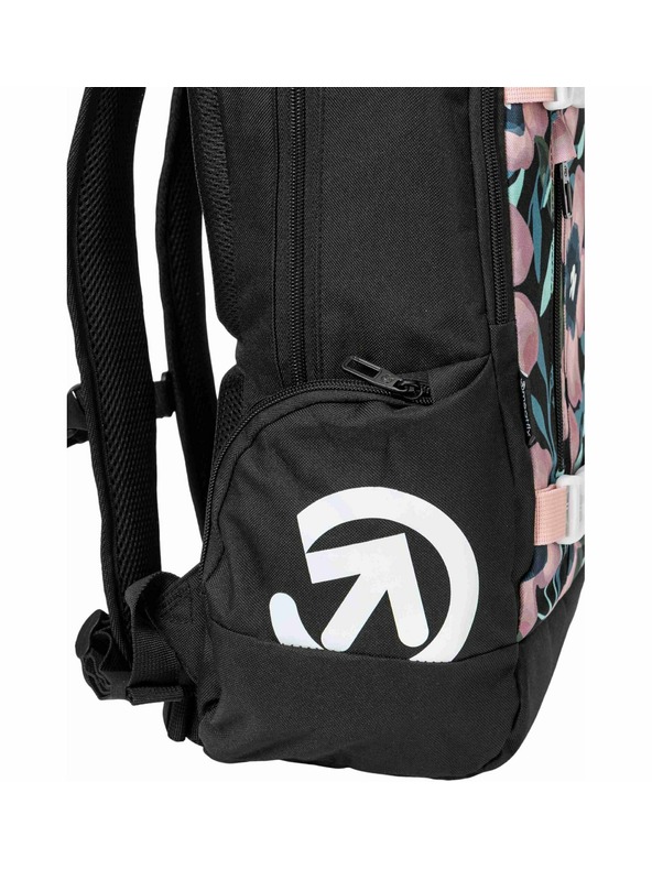 Meatfly Meatfly ruksak Basejumper Pink Flowers 22 L + PERNICA | Volumen 22 L