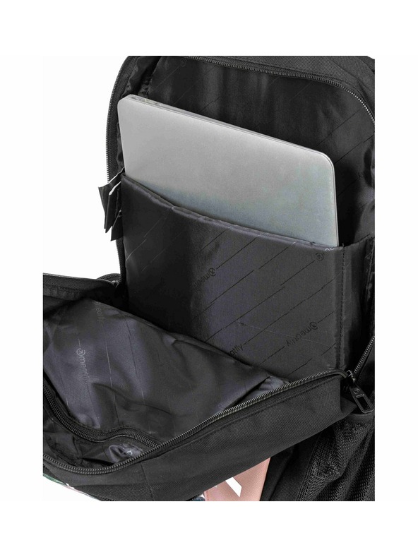 Meatfly Meatfly ruksak Basejumper Pink Flowers 22 L + PERNICA | Volumen 22 L