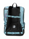 Meatfly Meatfly ruksak Basejumper Aqua / Pink 22 L + PERNICA | Volumen 22 L