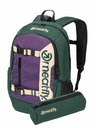 Meatfly Meatfly ruksak Basejumper Botanical / Purple 22 L + PERNICA | Volumen 22 L