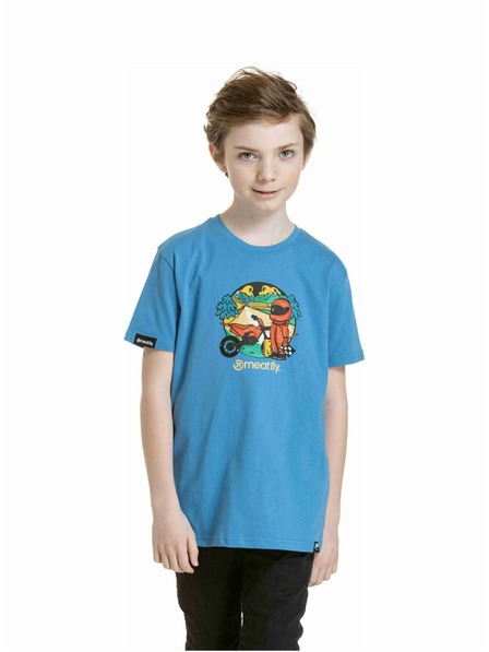Meatfly Meatfly dječje majice Moto Blue | Plava