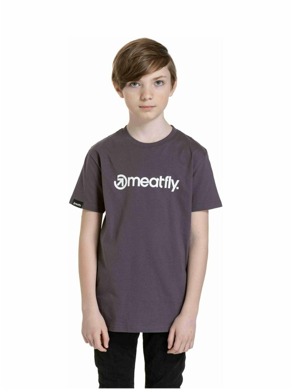 Meatfly Meatfly dječje majice Bart Mystic Grey | Siva | Veličina 134 | 100% pamuk