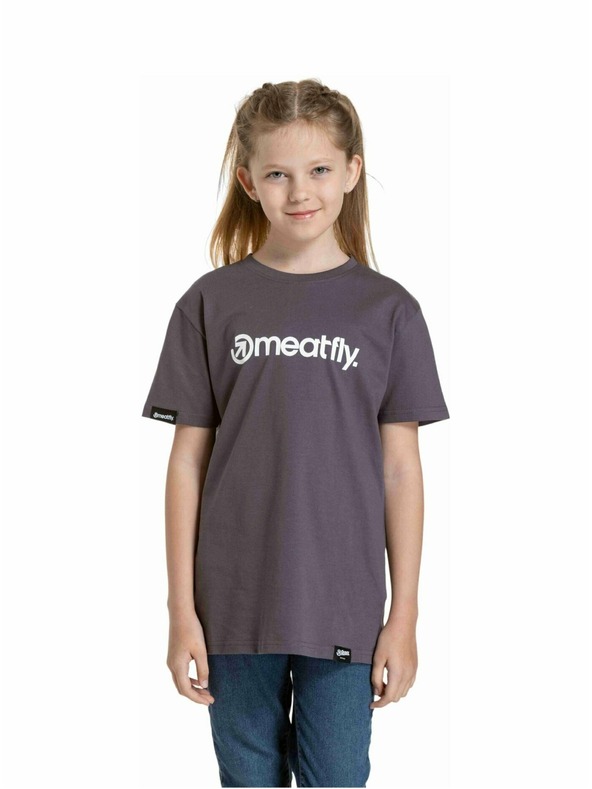 Meatfly Meatfly dječje majice Bart Mystic Grey | Siva | Veličina 134 | 100% pamuk