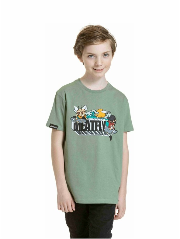 Meatfly Meatfly dječje majice Skejters Olive | Zelena