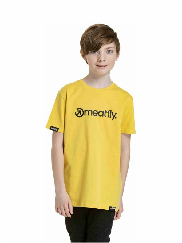 Meatfly Meatfly dječje majice Bart Vanilla | Žuta