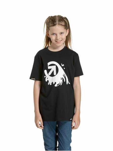 Meatfly Meatfly dječja majica Splash Black | Crna