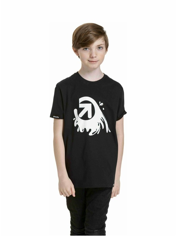 Meatfly Meatfly dječja majica Splash Black | Crna