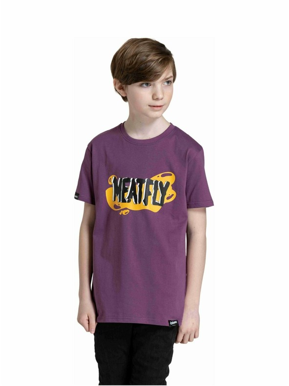 Meatfly Meatfly dječja majica Fleck Purple