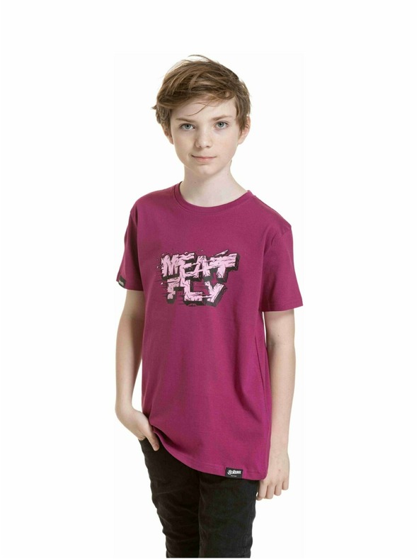 Meatfly Meatfly dječja majica Rock Magenta | Ružičasta
