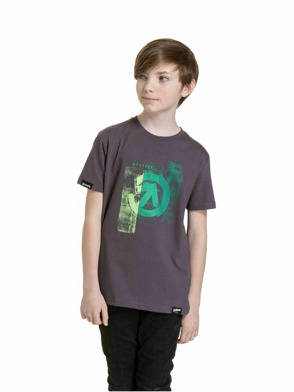 Meatfly Meatfly dječja majica Artee Mystic Grey