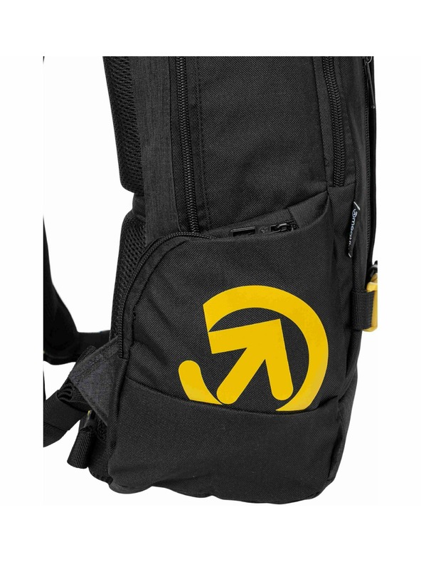 Meatfly Meatfly ruksak Basejumper Black / Charcoal Heather 22 L + BESPLATNA PERNICA | Crna | Volumen 22 L