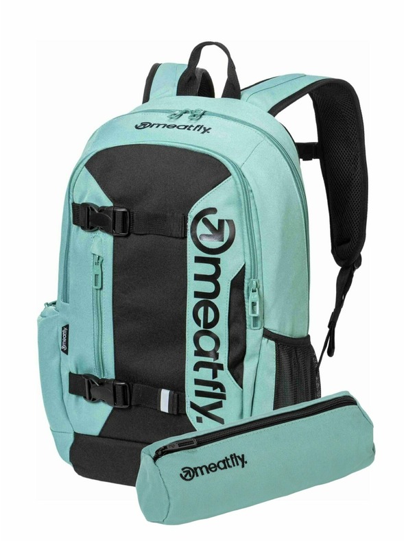 Meatfly Meatfly ruksak Basejumper Sea Green 22 L + PERNICA | Volumen 22 L