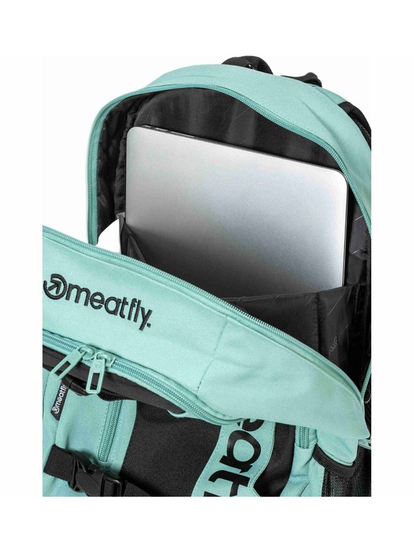 Meatfly Meatfly ruksak Basejumper Sea Green 22 L + PERNICA | Volumen 22 L