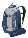 Meatfly Meatfly ruksak Basejumper Blue / Grey Heather 22 L + PERNICA | Siva |Volumen 22 L