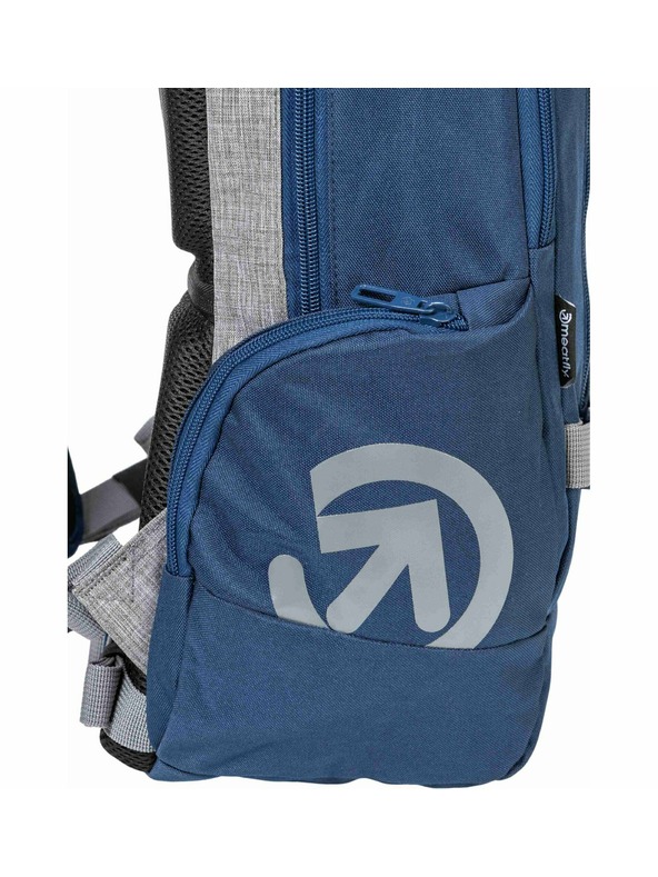 Meatfly Meatfly ruksak Basejumper Blue / Grey Heather 22 L + PERNICA | Siva |Volumen 22 L
