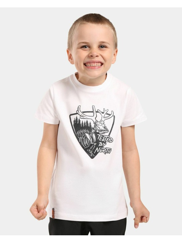 Kilpi Dječja pamučna majica Kilpi SALO-JB Bijela