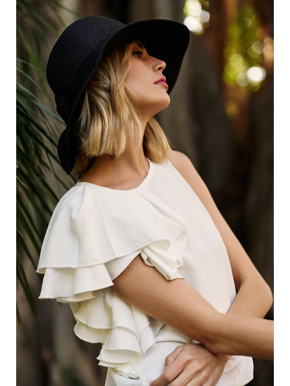 Moodo Ženski šešir Moodo - crni