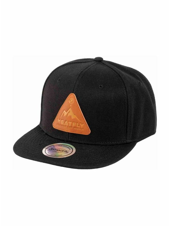 Meatfly Meatfly šilterica Hornet Snapback Black Peak | Crna |