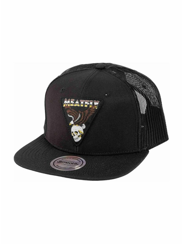 Meatfly Meatfly šilterica Thunderbolt Trucker Black Eagle | Crna |