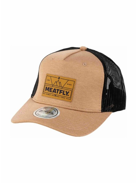 Meatfly Meatfly šilterica Corey Trucker Beige Live | Crna |