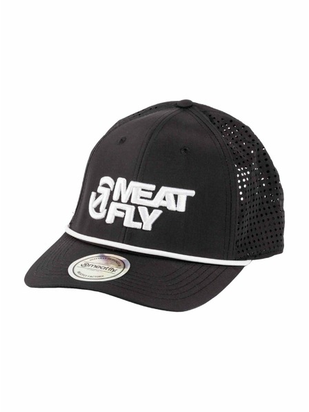 Meatfly Meatfly šilterica Nollie Perfor Cap Black / White Revital | Crna | Veličina
