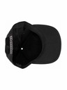 Meatfly Meatfly šilterica Creeper 6 Panel Snapback Black / White Logo | Crna | Veličina