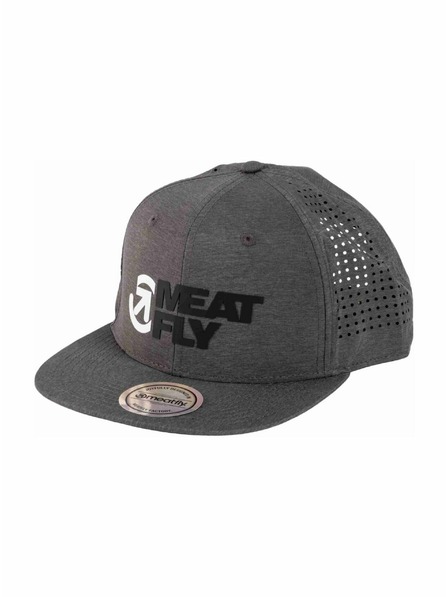 Meatfly Meatfly šilterica Keery Perfor Snapback Grey / Black Revital