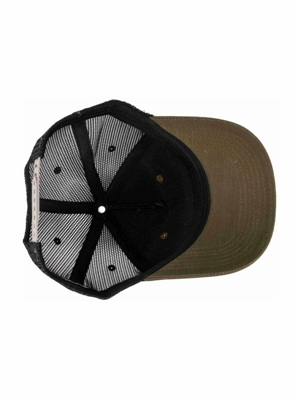 Meatfly Meatfly šilterica Hawkye Trucker Army Square | Crna |