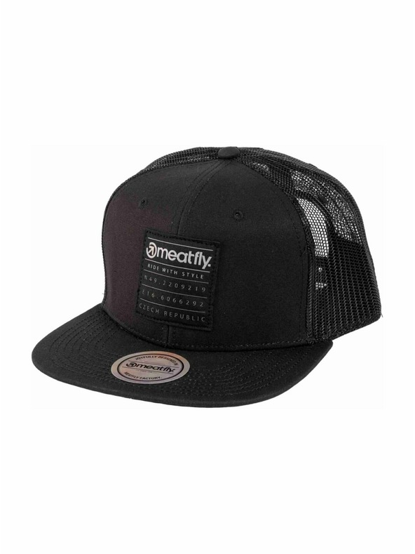 Meatfly Meatfly šilterica Thunderbolt Trucker Black Square | Crna |