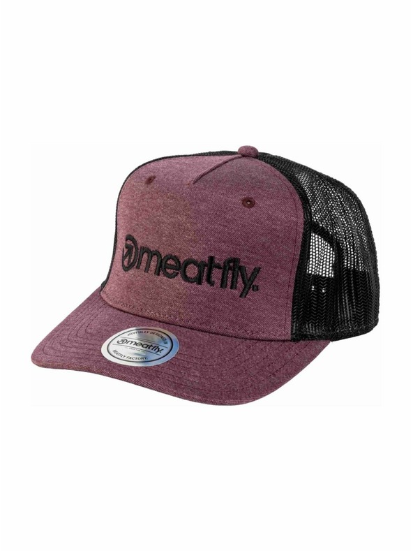 Meatfly Meatfly šilterica Horton Trucker Wine Red / Black Logo | Crna | Veličina